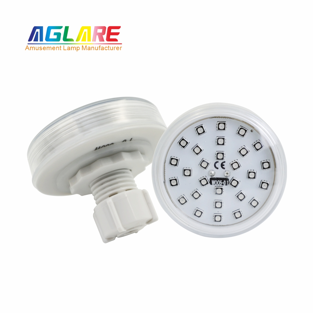 60mm内控LED全彩点光源灯 自动编程游乐场灯胆