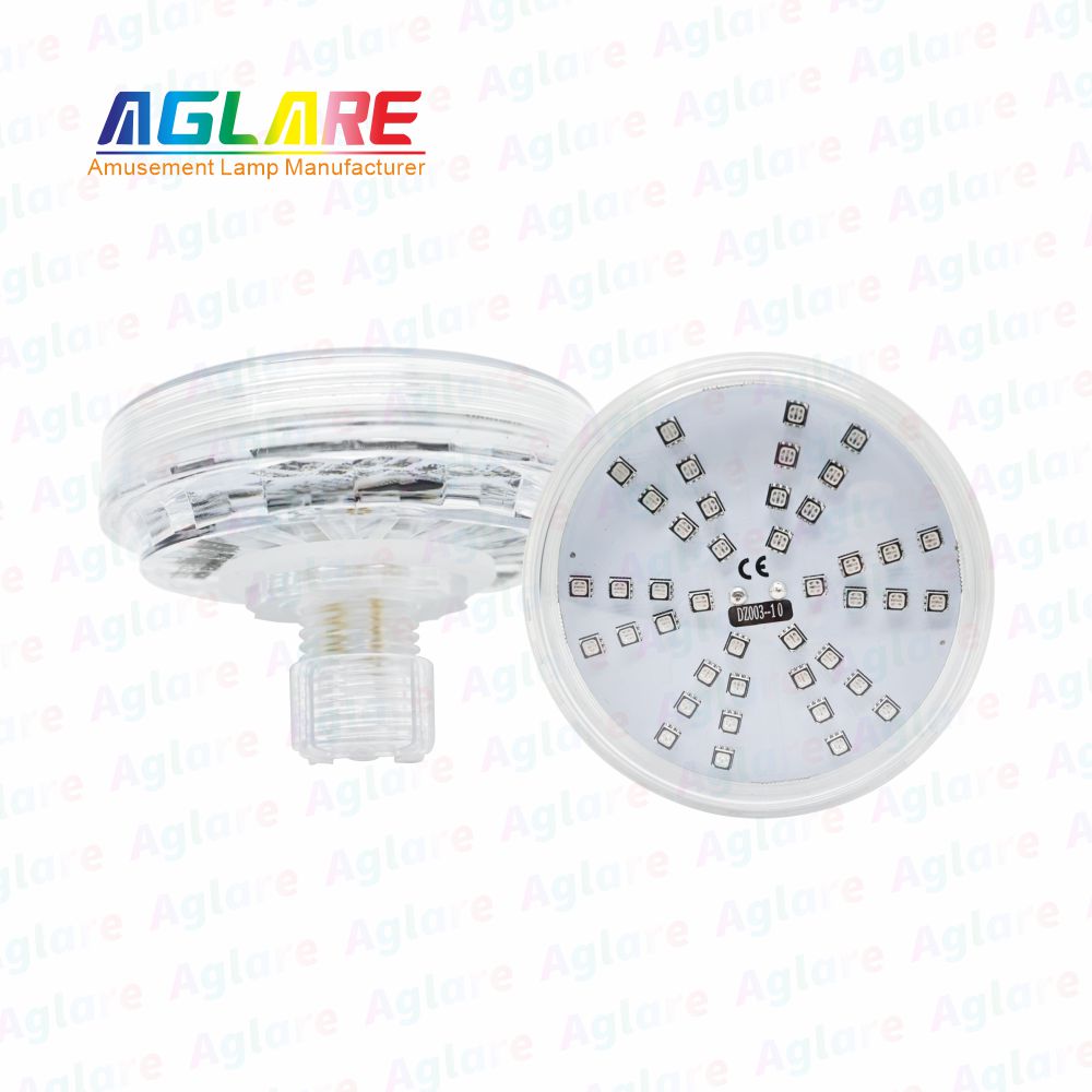 80mm RGB自动LED灯1-16旋转效果的游乐设施- AC24V，， 48led